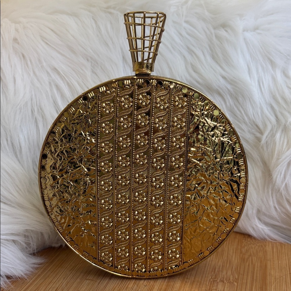 Ramla NIP Spiral Tourbillon Handmade Moroccan Clutch Crossbody Shoulder Bag $339 - Picture 6 of 17